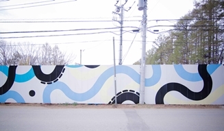 Dancing at a wall