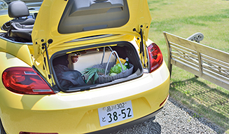 The Beetle Cabriolet meets FUJIWARA Michiko 02