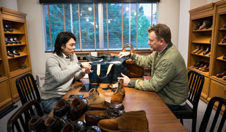 cordovan bag | Todd Snyder