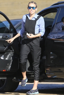 51796188 - Miley Cyrus and companion Stella Maxwell seen having lunch at Nobu restaurant in Malibu