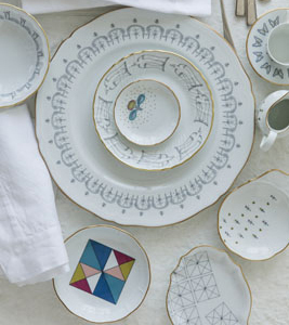 ISETAN|伊勢丹 「Bee White」Richard Ginori×mina & perhonen