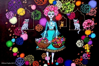 Rima Fujita New Painting Exhibition "Maya ~Fantasy and Magic~"