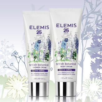 Elemis British Botanical Shower Cream & Body Cream