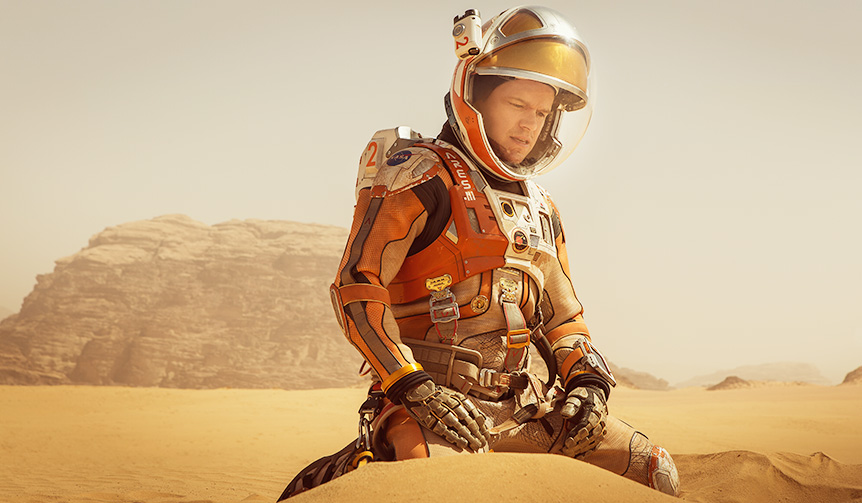 02 The Martian starring Matt Damon