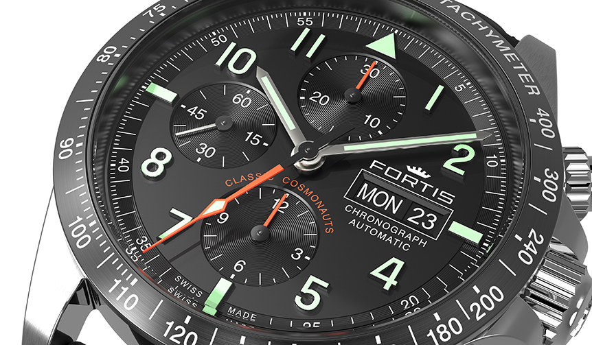 FORTIS｜クラシック・コスモノート・クロノグラフ スチール
