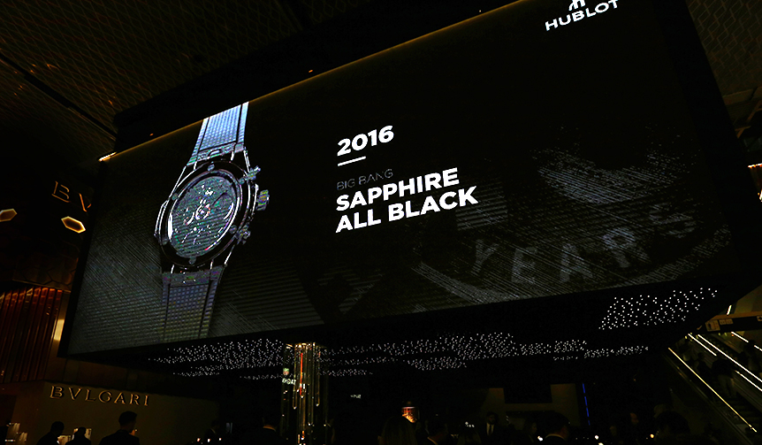 HUBLOT｜ビッグ・バン ウニコ サファイア オールブラック