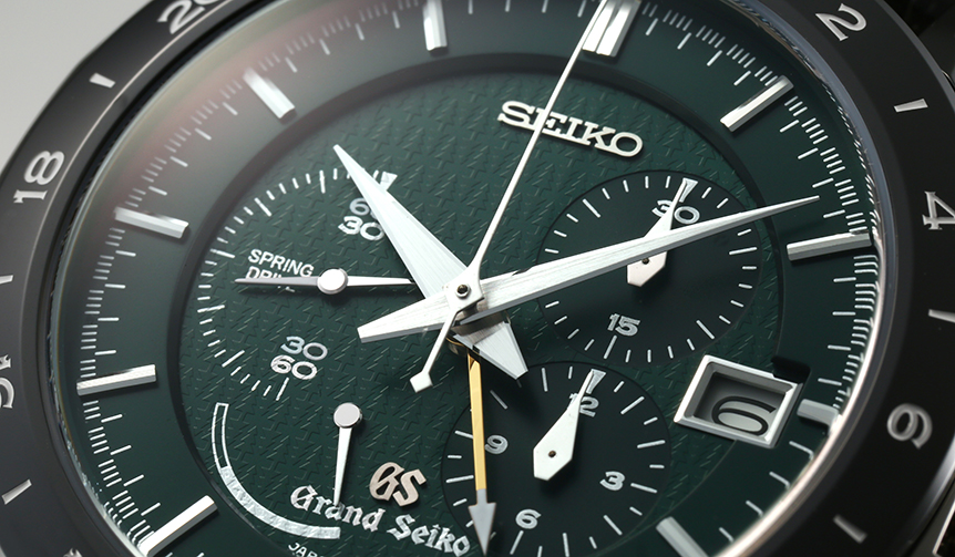 GROUND SEIKO｜グランドセイコー ブラックセラミックス リミテッドコレクション スプリングドライブ クロノグラフGMT