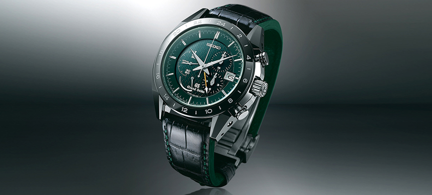 GROUND SEIKO｜グランドセイコー ブラックセラミックス リミテッドコレクション スプリングドライブ クロノグラフGMT
