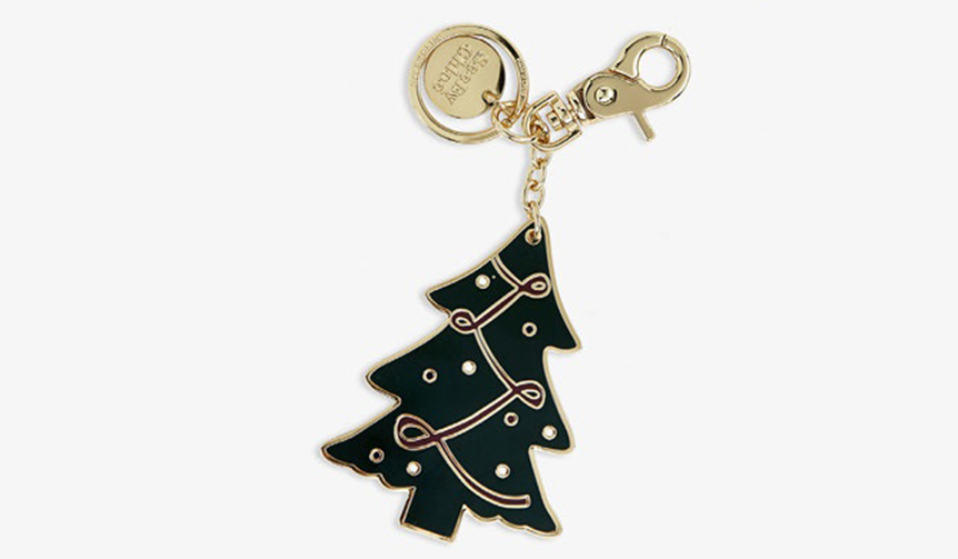 "CHRISTMAS-TREE-KEYRING"_DARK-FOREST_¥6,000