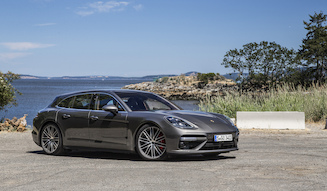 Porsche Panamera Turbo Grey