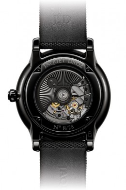 Grande Seconde Power Reserve Black Ceramic Clous de Paris
