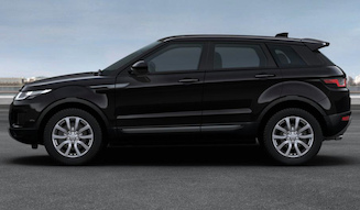 Land Rover Evoque interior