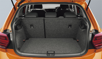 VW Polo interior detail