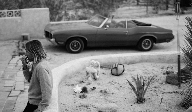 Iggy Pop and Josh Homme in the studio