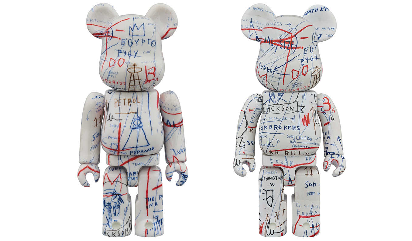 BE@RBRICK JEAN-MICHEL BASQUIAT #2 100% & 400% / 1000%｜MEDICOM TOY
