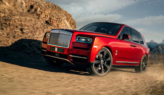 Rolls-Royce Cullinan rear design