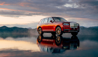 Rolls-Royce Cullinan interior details