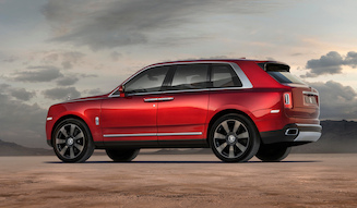Rolls-Royce Cullinan side profile