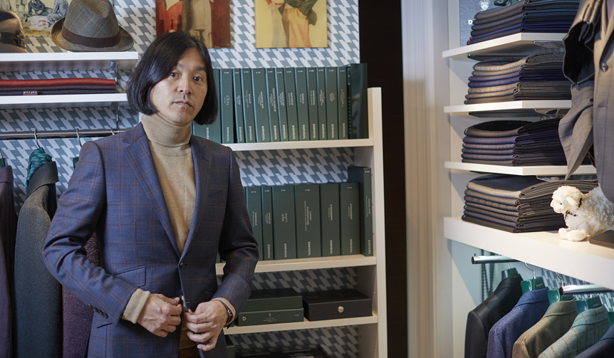 ザ★ベスト7 7KOROBI TOMOKI 「メイド・トゥ・メジャーの愉しみ」DORMEUIL|ドーメル 02