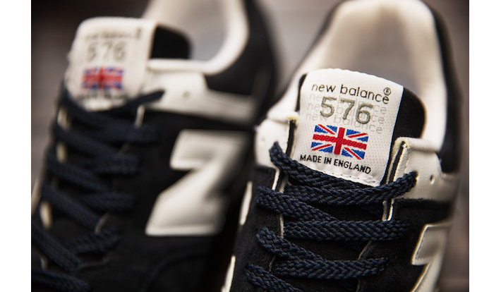 ニューバランス「576」30周年アニバーサリーモデルにオールスエード  