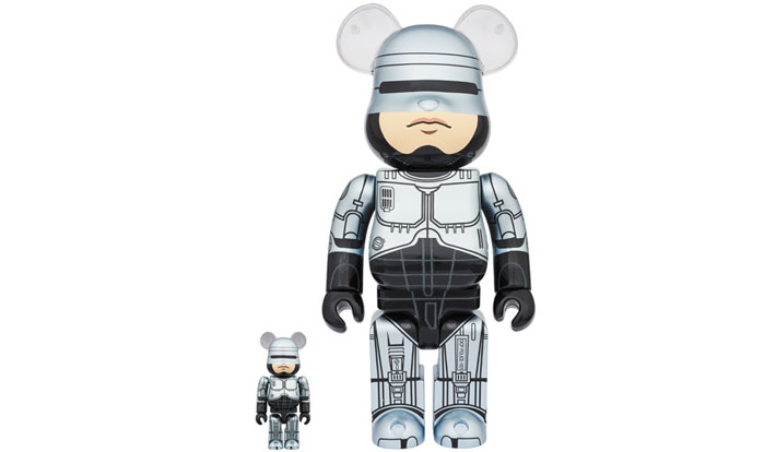 BE@RBRICK ROBOCOP 100％ & 400％