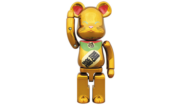 超合金 BE@RBRICK 招き猫 金メッキ 弐