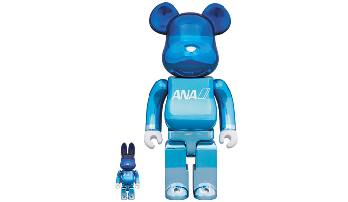 ANA クロムグラデーション R@BBRICK 100％ & BE@RBRICK 400％