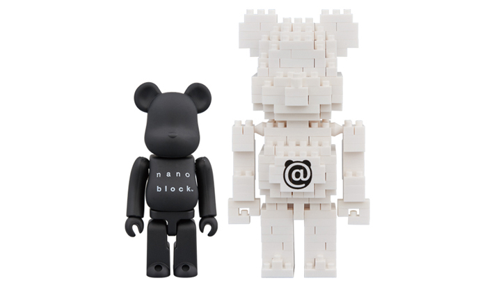 BE@RBRICK × nanoblock TM 2PACK SET B