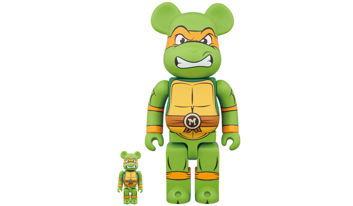 BE@RBRICK MICHELANGELO 100％ & 400％