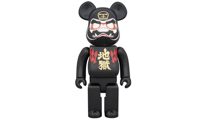 BE@RBRICK 地獄ダルマ 400％