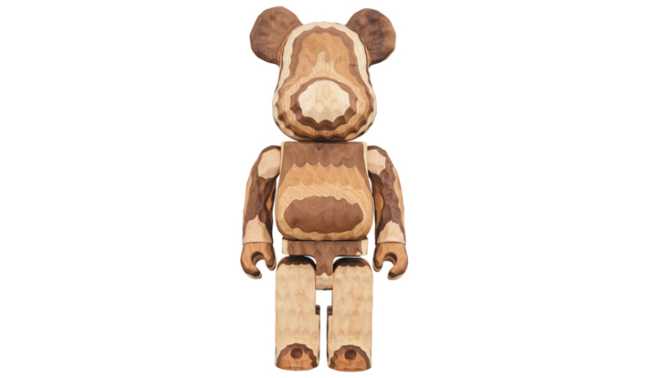 BE@RBRICK カリモク fragmentdesign 400％ carved wooden - LAYERED