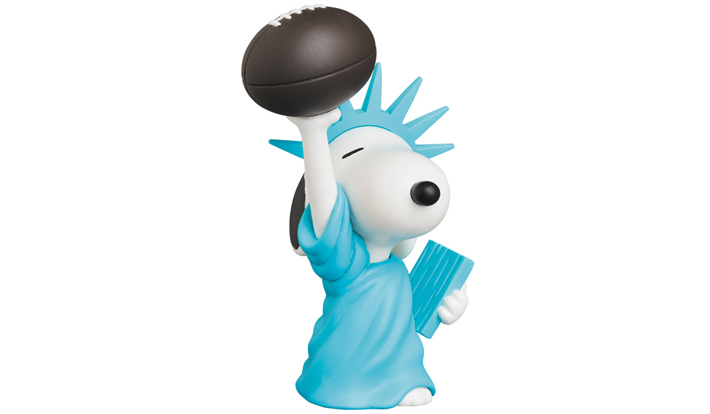 UDF PEANUTS シリーズ9 STATUE OF LIBERTY SNOOPY