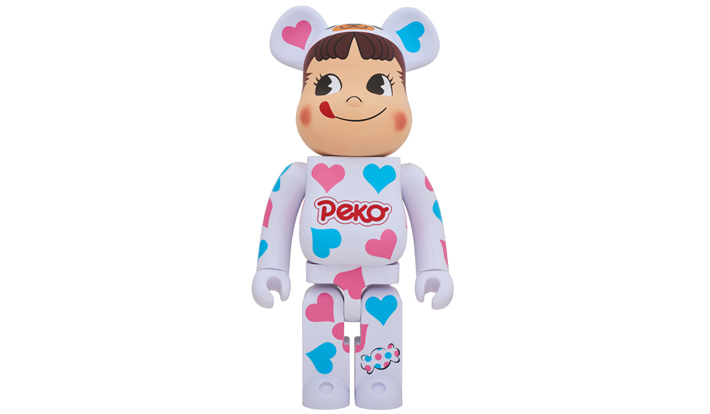 BE@RBRICK 着ぐるみ ペコちゃん ハート 1000％