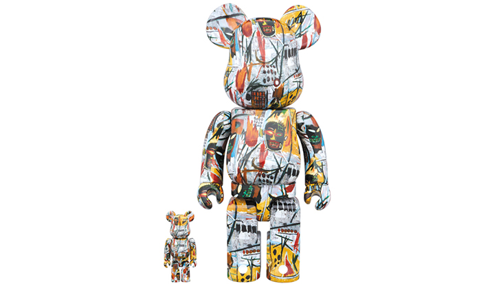 BE@RBRICK JEAN-MICHEL BASQUIAT 100％ & 400％