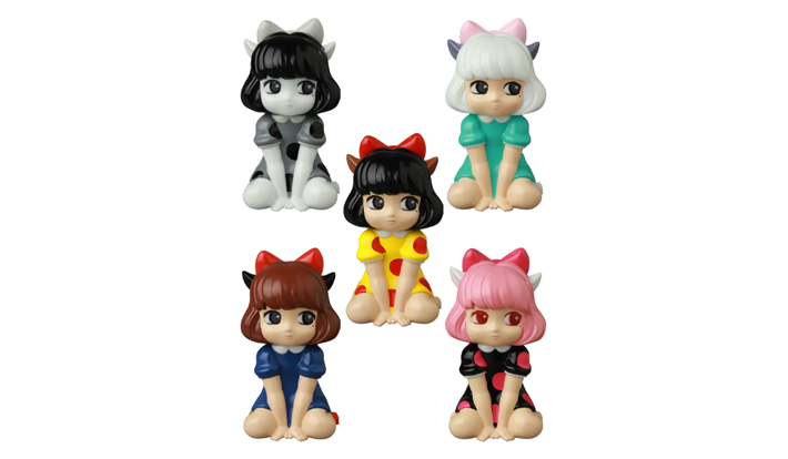 VAG 40 VINYL ARTIST GACHA 末日猫娘 5種　コンプリート VINYL ARTIST GACHA｜VAG(VINYL ARTIST GACHA) SERIES 40 末日