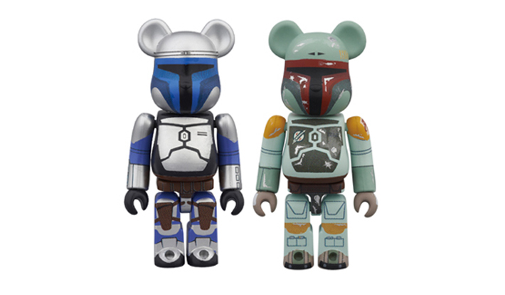 JANGO FETT(TM) & BOBA FETT(TM) BE@RBRICK STAR WARS 2PACK