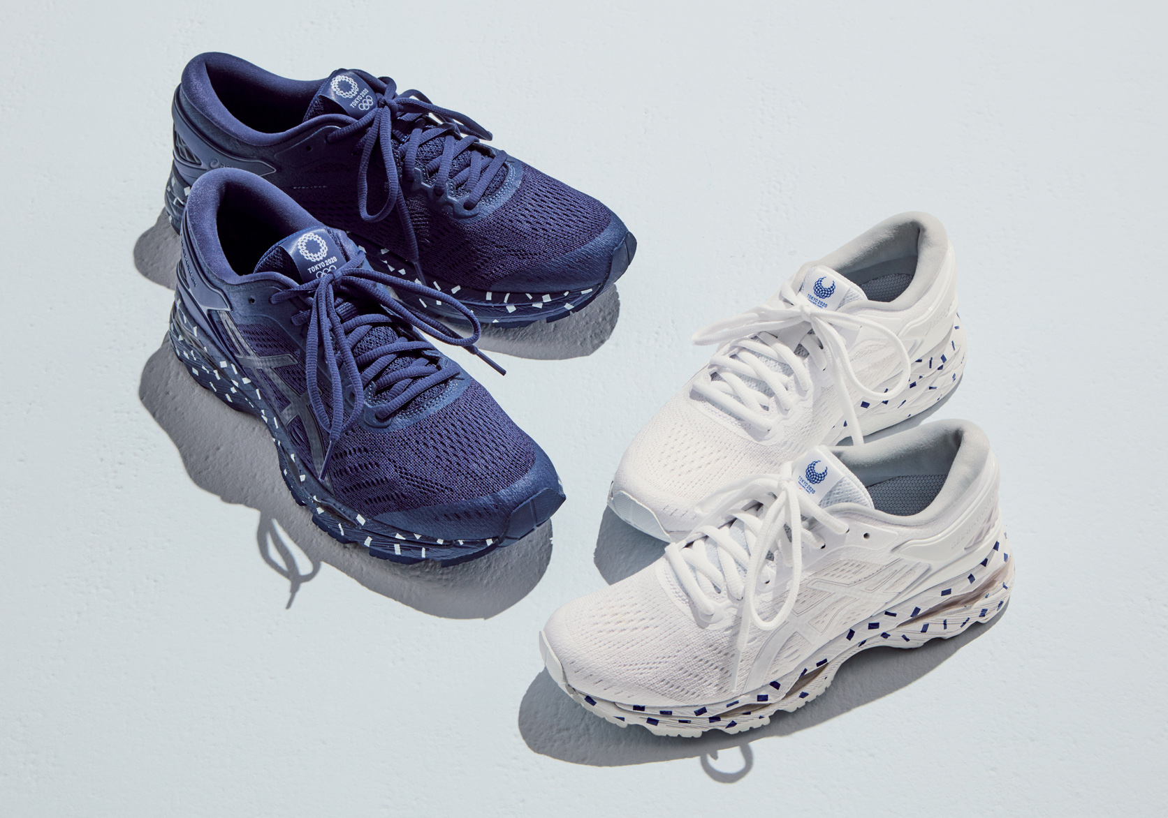Asics releases official Tokyo 2020 licensed merchandise! Featuring confetti designs to enhance the celebratory mood!