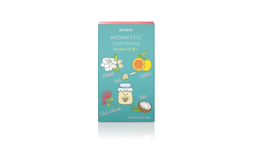 ハワイ州観光局公認　ソニーの「AROMASTIC」から “Hawaiiを感じる香り” 「AROMASTIC　CARTRIDGE　Hawaiiの香り」が新発売