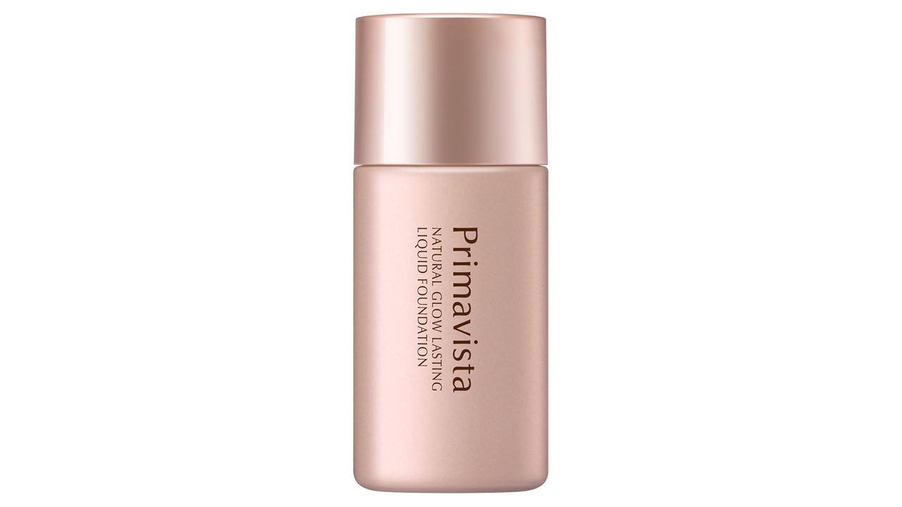 Introducing "Primavista Natural Glow Lasting Liquid," which smooths over pores for a natural, dewy complexion that lasts. Available starting today!