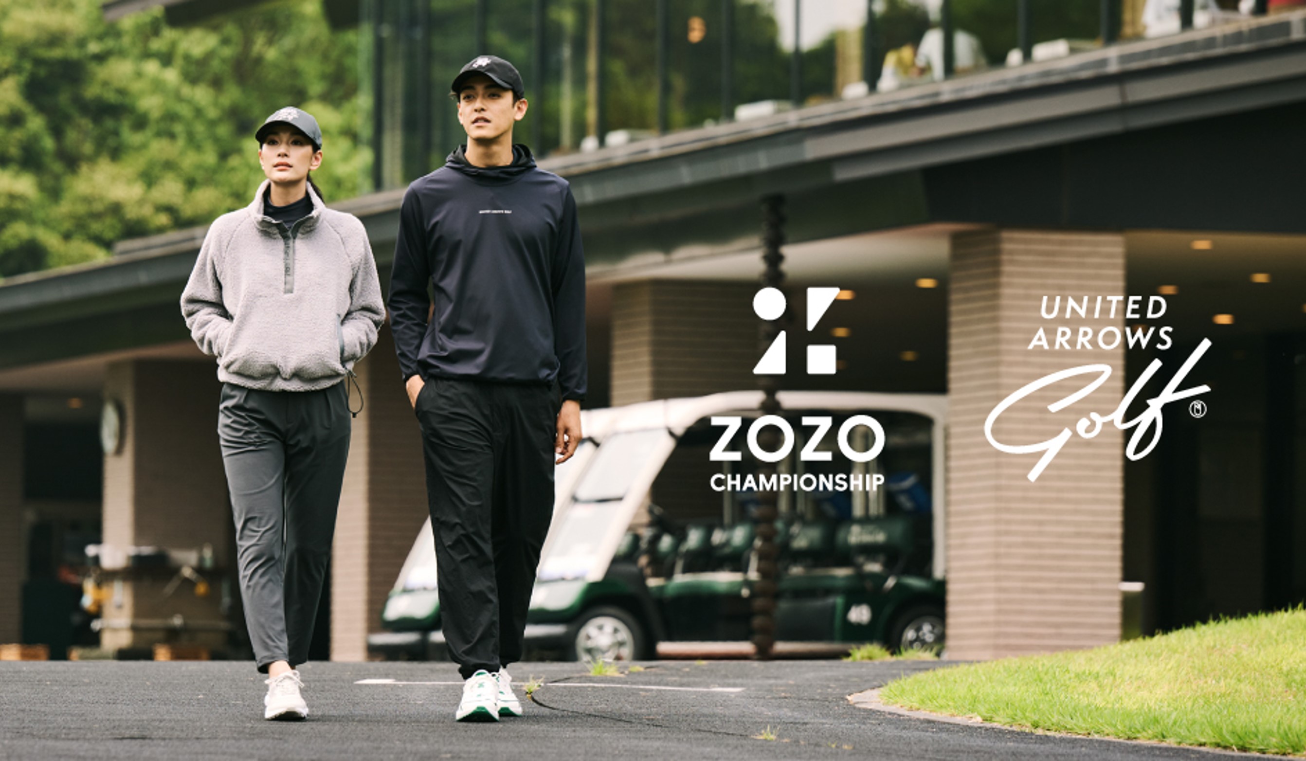 UNITED ARROWS GOLF is sponsoring the PGA TOUR tournament "ZOZO CHAMPIONSHIP." Collaboration items commemorating the tournament have been produced, and a booth will be exhibited at the venue.