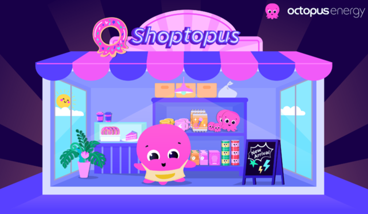 高成長を続けるオクトパスエナジー、公式グッズストア「Shoptopus」を本格始動　ブランドの世界観を日常へ