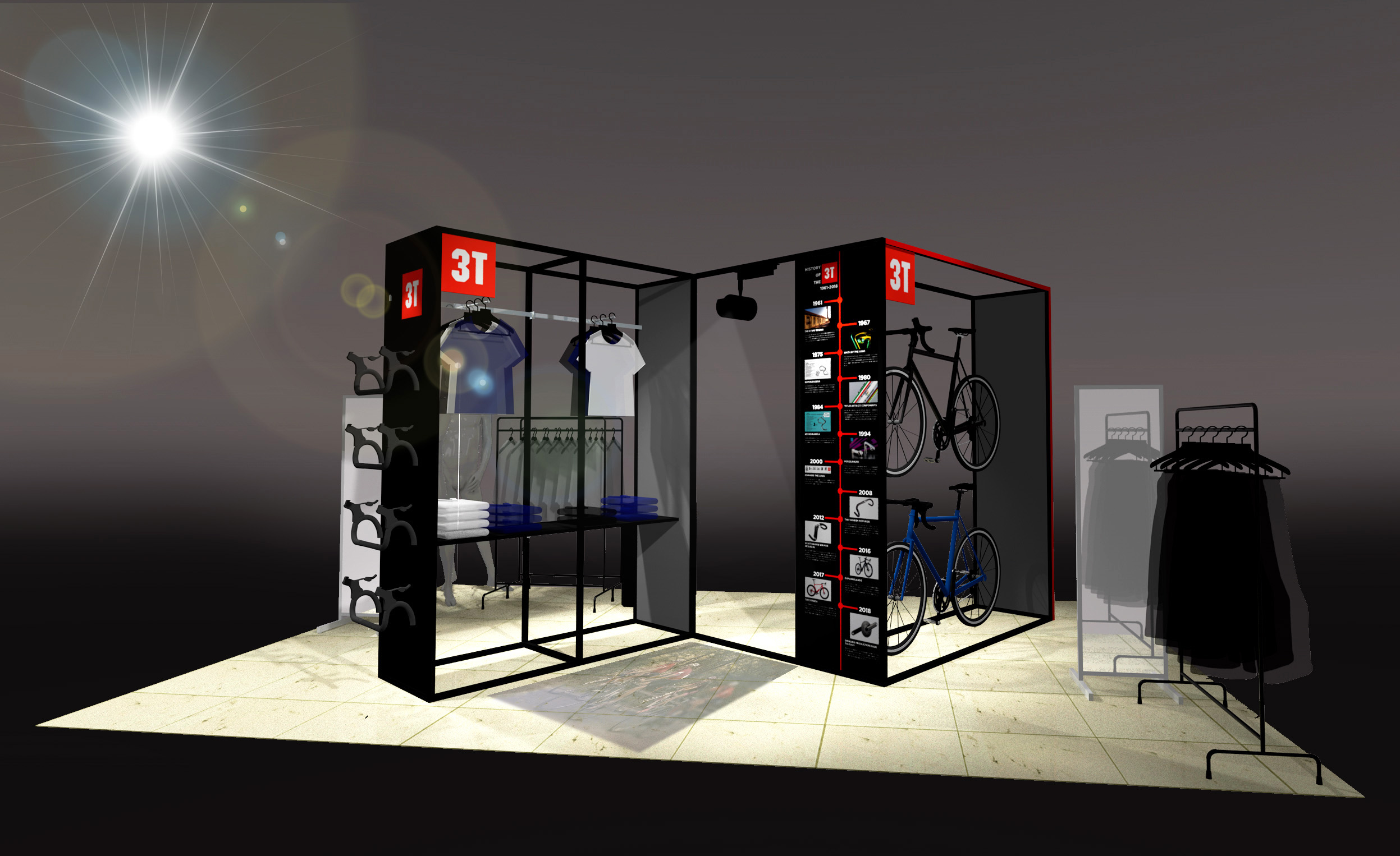 日本初！イタリアのサイクルブランド「3T」が"3T POPUP STORE GINZA"を期間限定オープン！