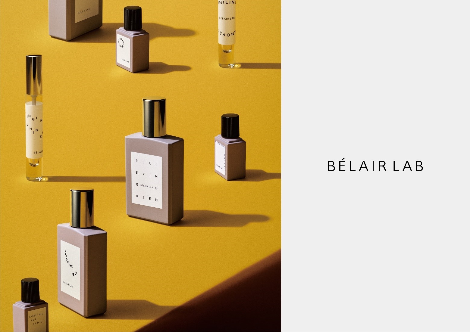 ROHTO Pharmaceutical's Institute for Fragrance and Sensitivity "BÉLAIR LAB" launches its scent collection.