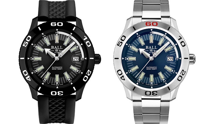Ball Watch's high-spec entry model with 300m water resistance, the "Stoneman NECC," now available in new colors.