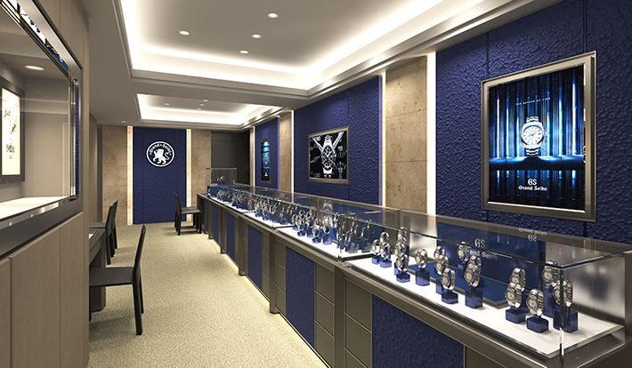 Grand Seiko Boutique Ginza, the first in Japan, has opened.