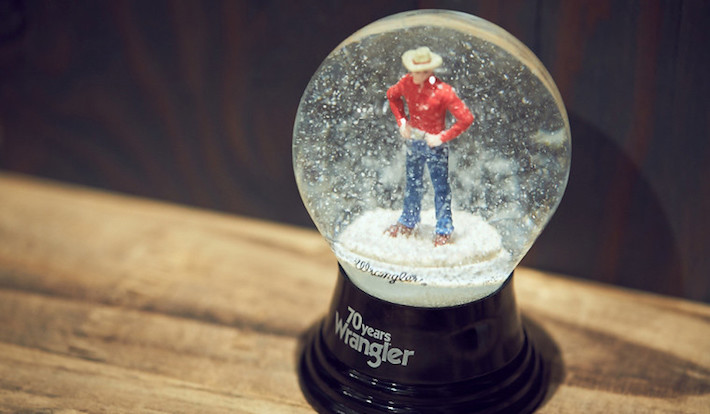 Wrangler 70years ANNIVERSARY！オリジナルスノードームをプレゼント