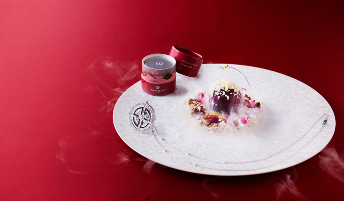 SA BIRTH GINZA and Restaurant Air collaborate to offer sweets inspired by the beauty of diamonds.