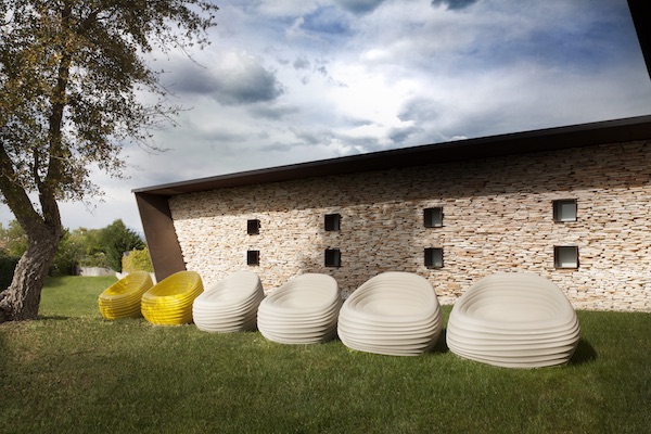 Designs inspired by nature, featuring sculptural forms and organic curves.