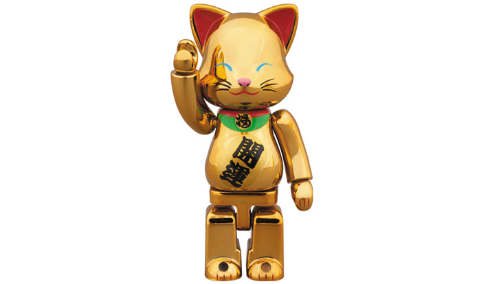 NY@BRICK 招き猫 金メッキ弐 100％ - Web Magazine OPENERS(ウェブ