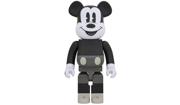BE@RBRICK MICKEY MOUSE (B&W Ver.) 1000％